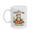 Funny Meditating Cat Mug