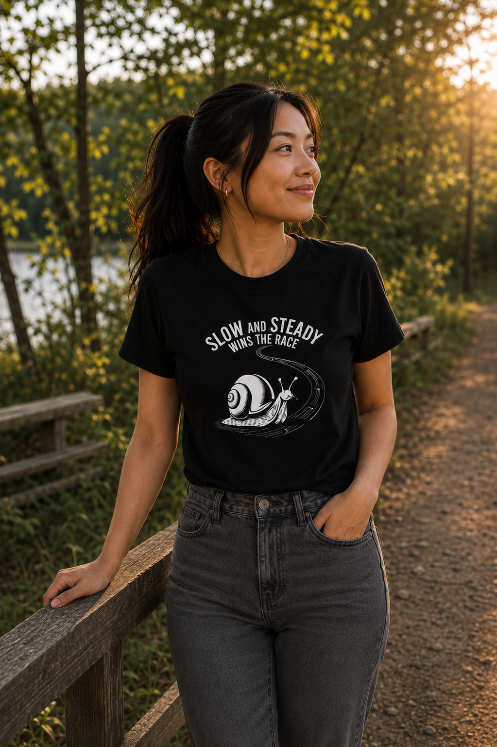 Slow and Steady Tee