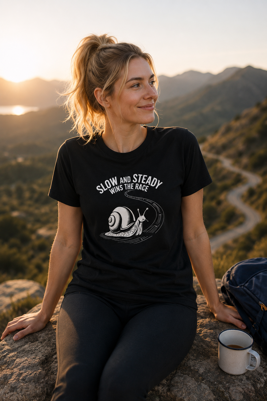 Slow and Steady Tee