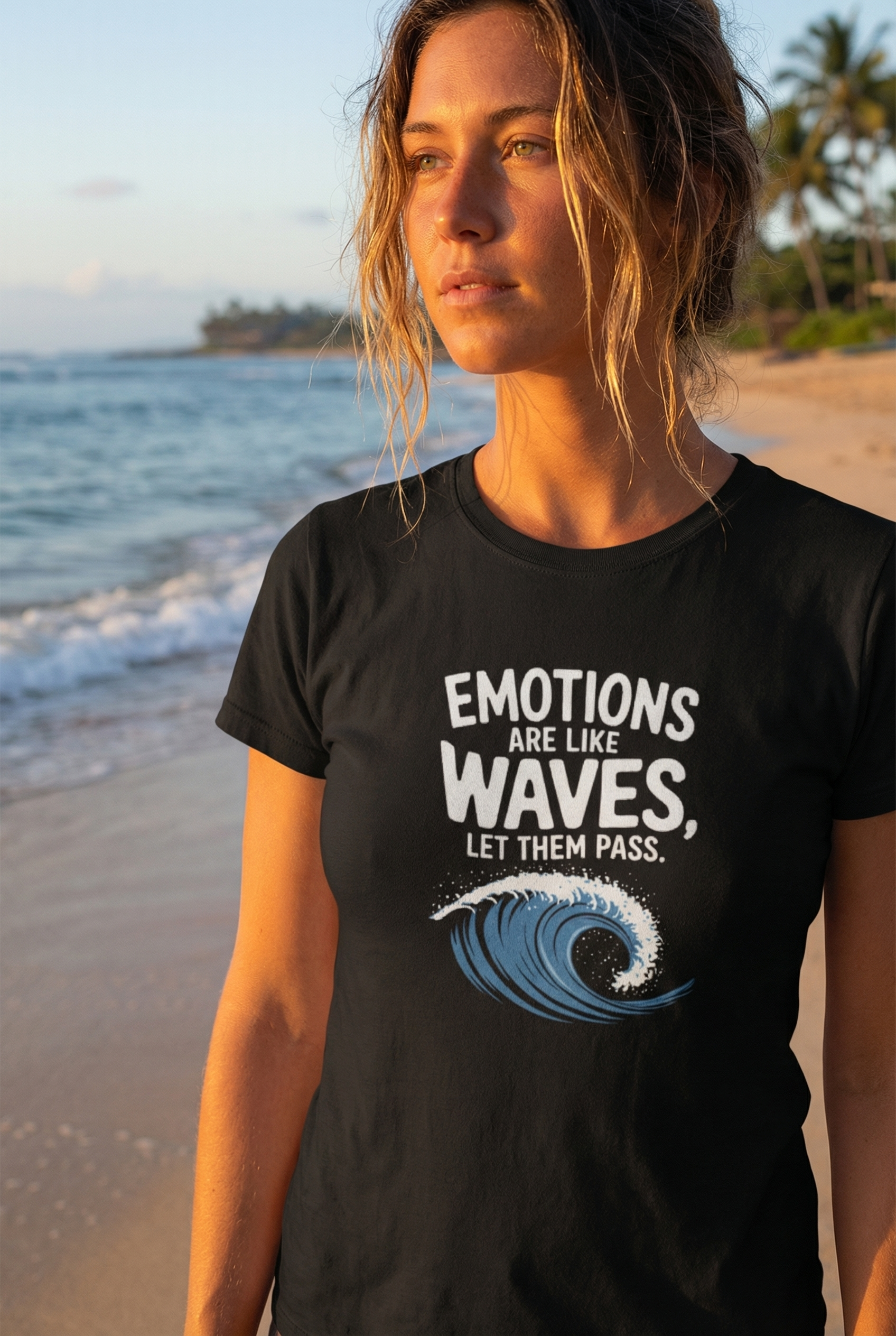 Emotions Are Like Waves Tee